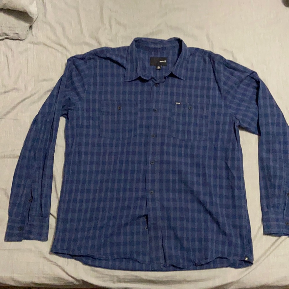 Hurley Long Sleeve Button Up